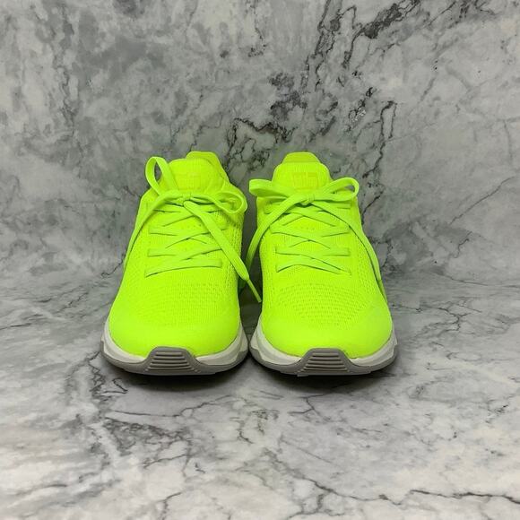 FitFlop Size 7 Electric Yellow Vitamin FFX Knit Running Sport Sneakers A1-3 - Picture 2 of 11